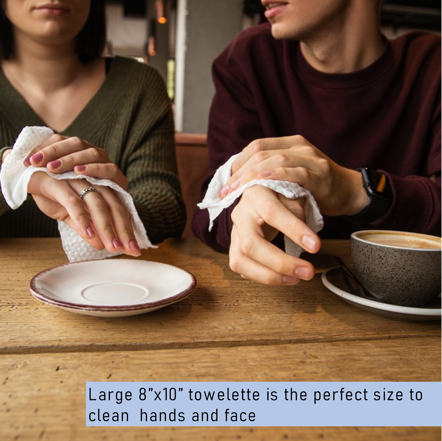 Diamond Wipes BBQ Pre-Moistened Hand Wipes Individual Wrapped