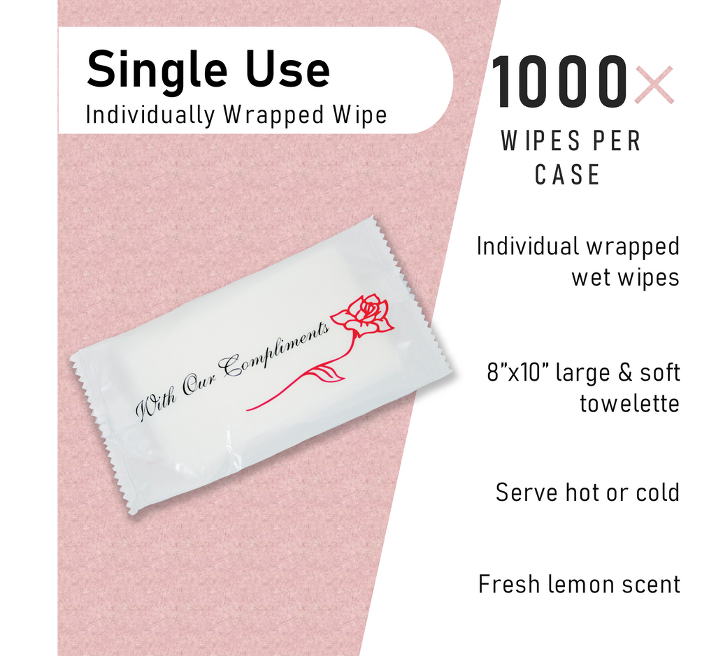 Wet wipes best sale individually wrapped