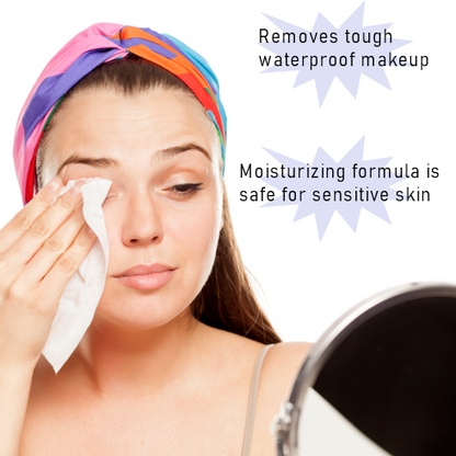 LA Fresh Waterproof Makeup Remover Wipes Individual Wrapped