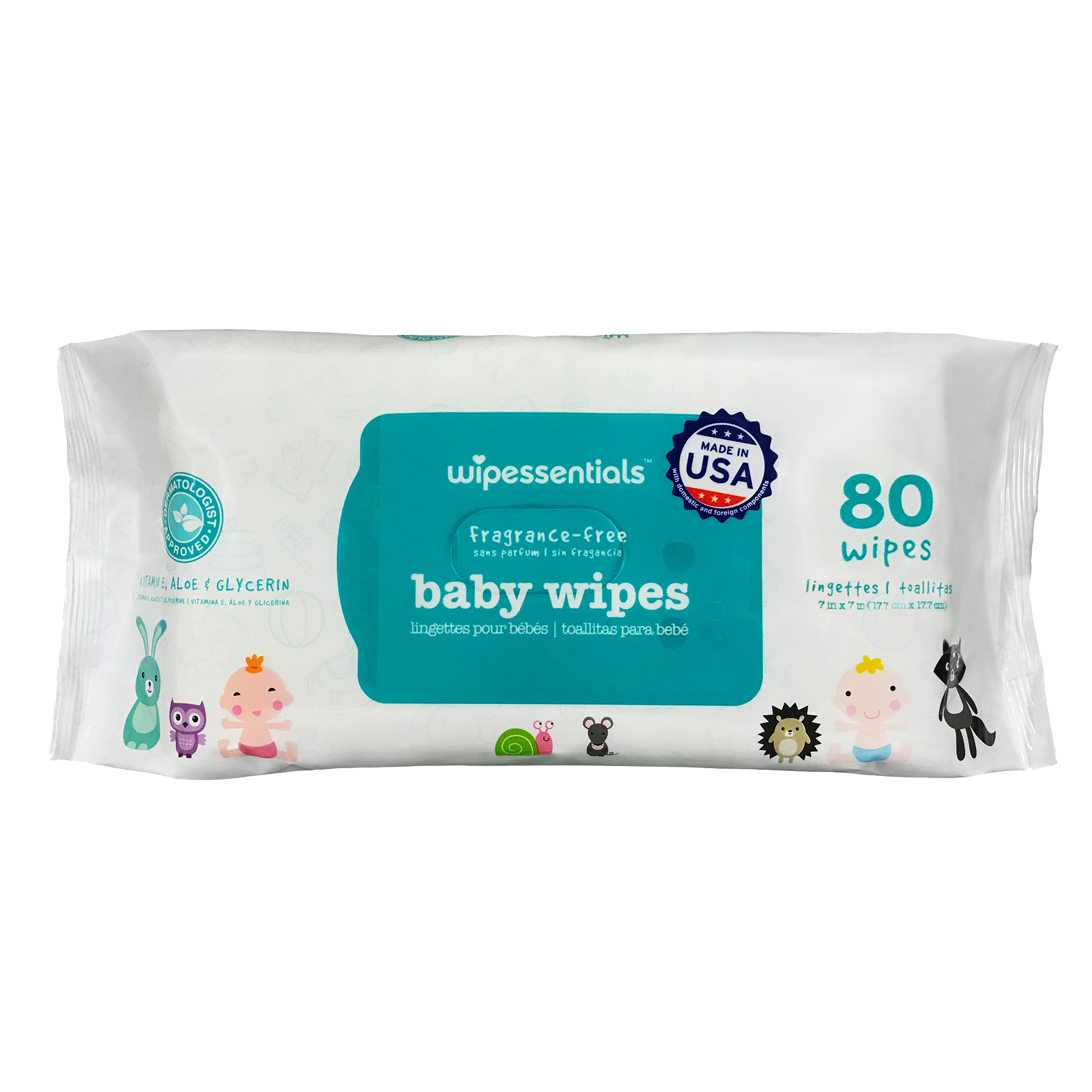 Baby Wipes, Momcozy Water Wipes 240 Ct, Extra Large Unscented